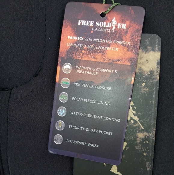 Free Solider Outdoor Women's Softshell Pants - Picture 3 of 5
